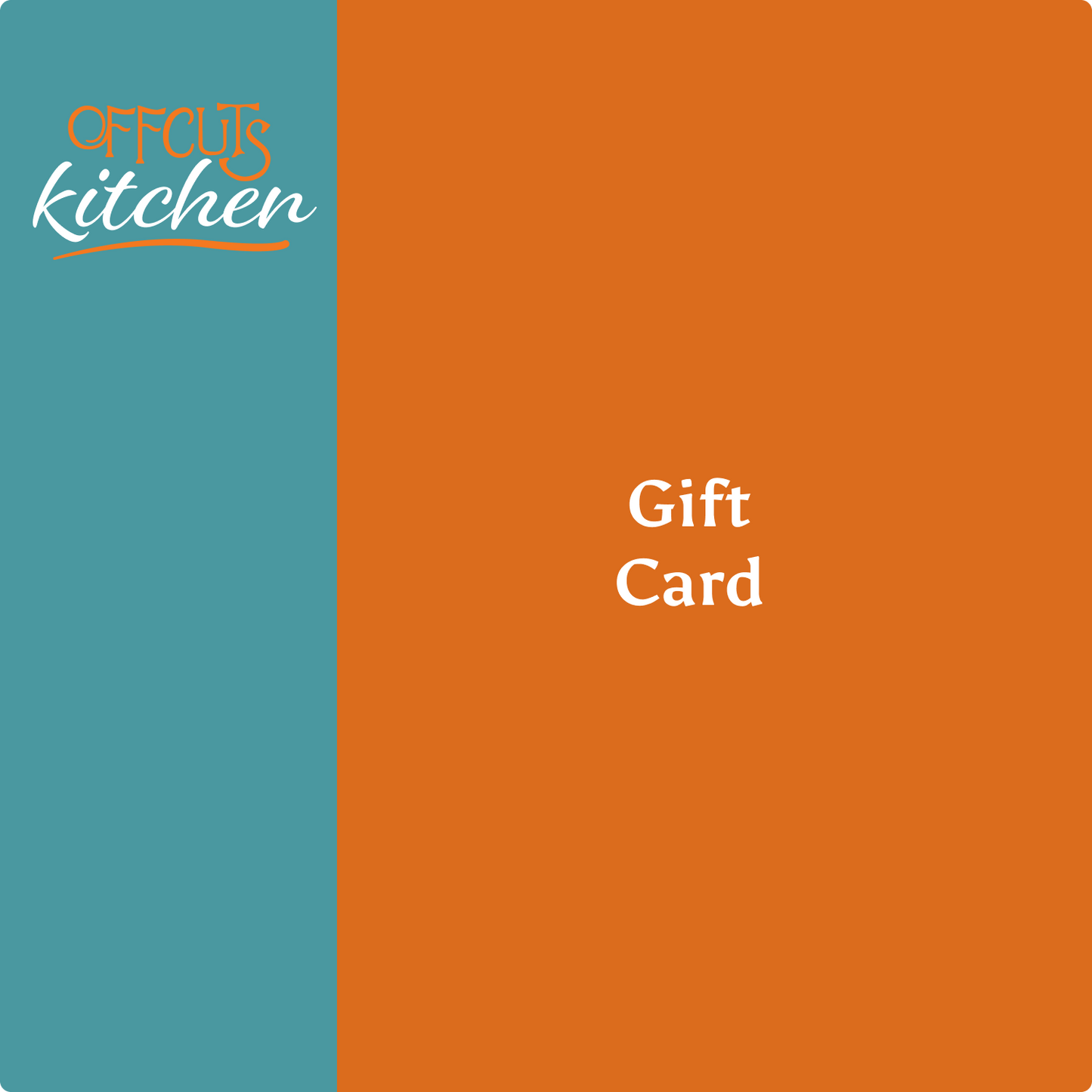Offcuts Kitchen Gift Card