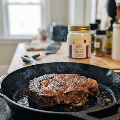 100% Grass-Fed Beef Tallow (11 oz)