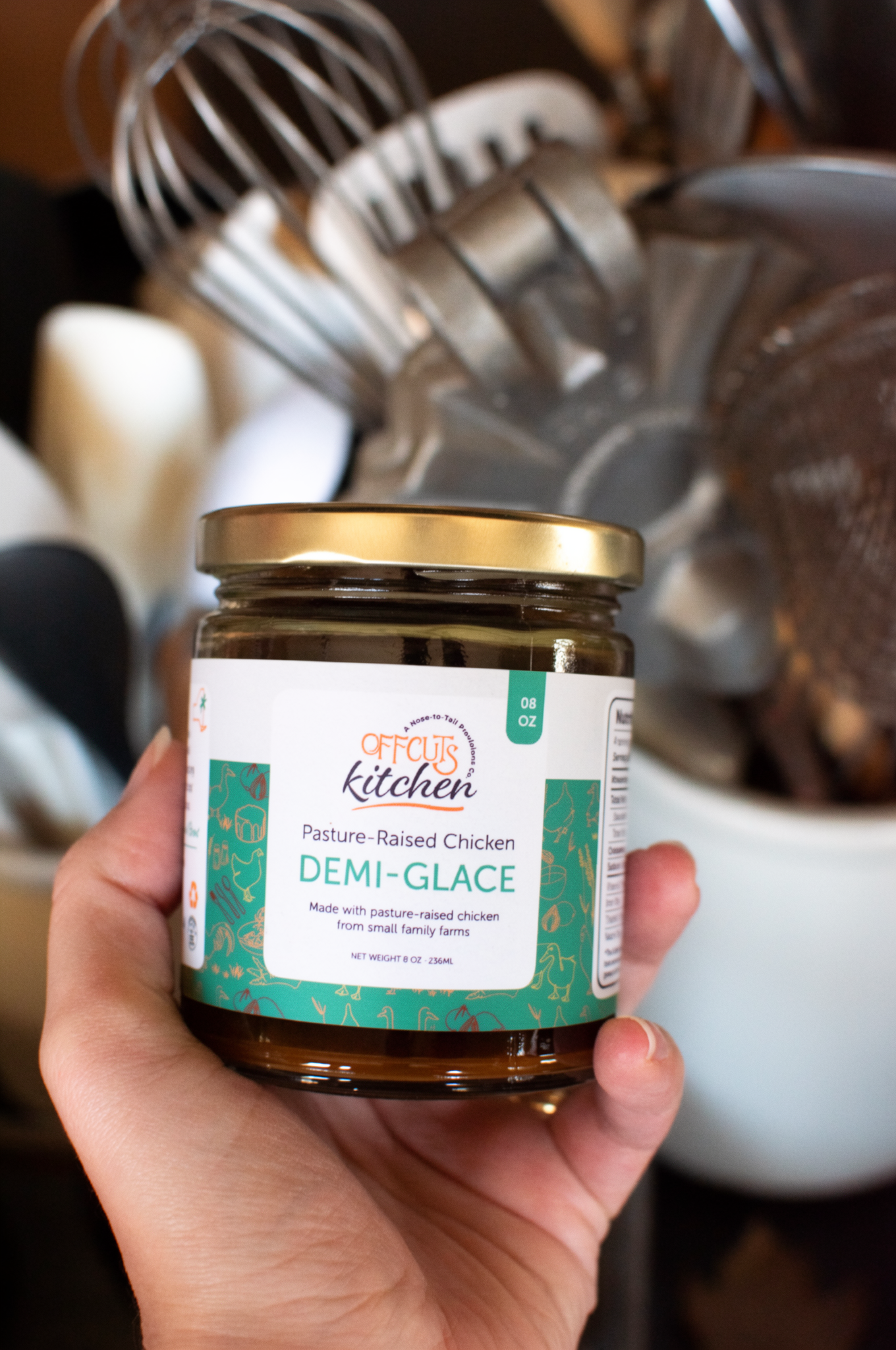 The Full Bird: Chicken Demi-Glace + Chicken Fat